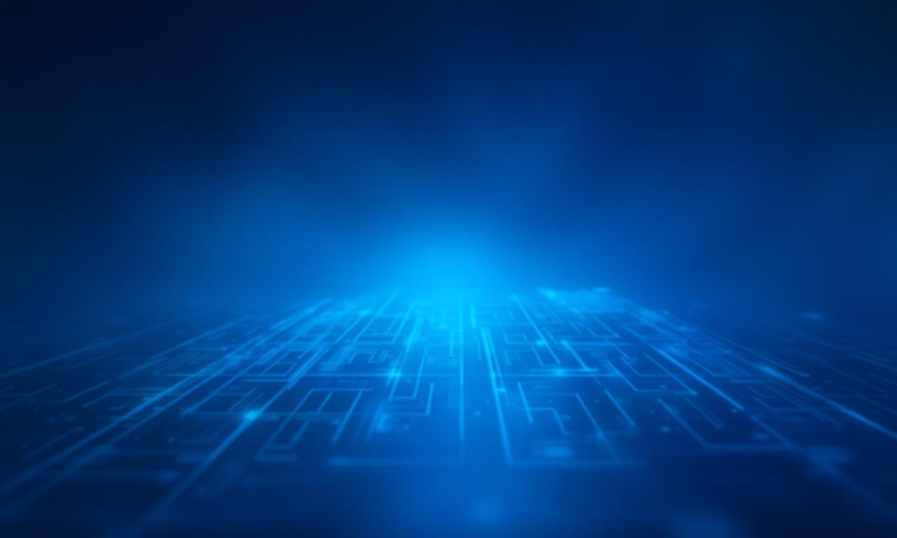 Tecnología y negocios representando eficiencia empresarial con IA
